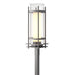 Torch Outdoor Post Light in Coastal Burnished Steel - 345897-SKT-78-ZS0684 by Hubbardton Forge