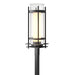 Torch Outdoor Post Light in Coastal Black - 345897-SKT-80-ZS0684 by Hubbardton Forge