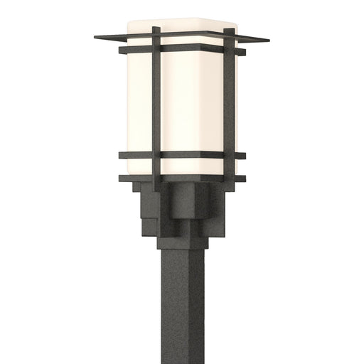 Tourou Outdoor Post Light in Coastal Natural Iron - 346011-SKT-20-GG0076 by Hubbardton Forge