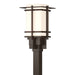 Tourou Outdoor Post Light in Coastal Bronze - 346011-SKT-75-GG0076 by Hubbardton Forge