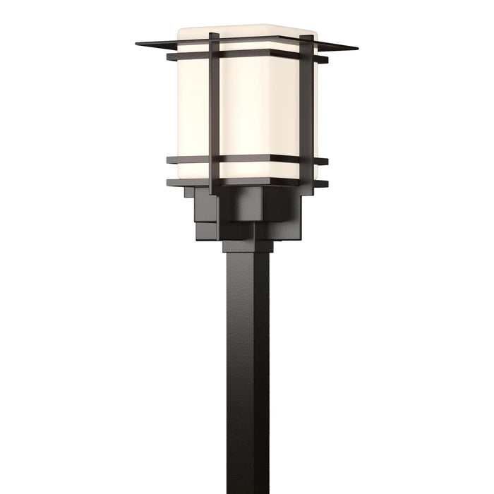 Tourou Large Outdoor Post Light in Coastal Oil Rubbed Bronze - 346013-SKT-14-GG0084 by Hubbardton Forge