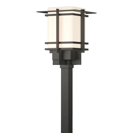 Tourou Large Outdoor Post Light in Coastal Natural Iron - 346013-SKT-20-GG0084 by Hubbardton Forge