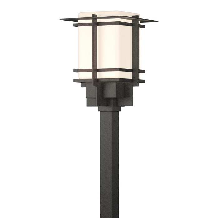 Tourou Large Outdoor Post Light in Coastal Natural Iron - 346013-SKT-20-GG0084 by Hubbardton Forge