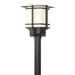 Tourou Large Outdoor Post Light in Coastal Natural Iron - 346013-SKT-20-GG0084 by Hubbardton Forge