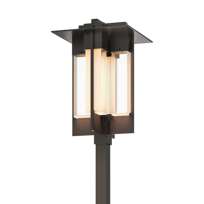 Axis Large Outdoor Post Light in Coastal Oil Rubbed Bronze - 346410-SKT-14-ZM0616 by Hubbardton Forge