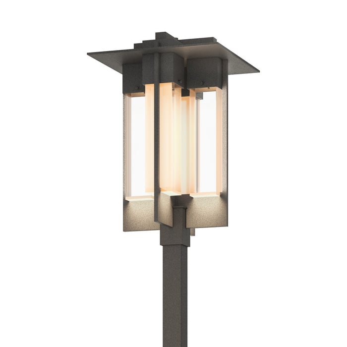 Axis Large Outdoor Post Light in Coastal Natural Iron - 346410-SKT-20-ZM0616 by Hubbardton Forge