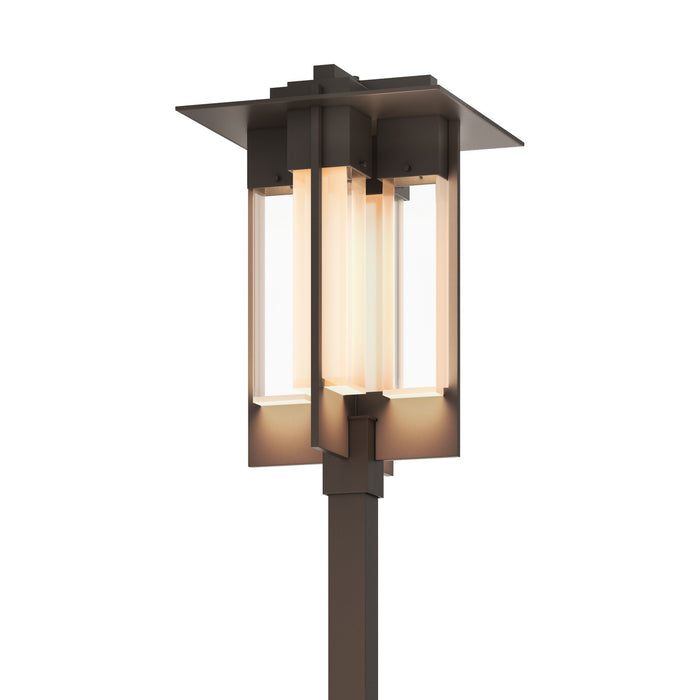 Axis Large Outdoor Post Light in Coastal Bronze - 346410-SKT-75-ZM0616 by Hubbardton Forge