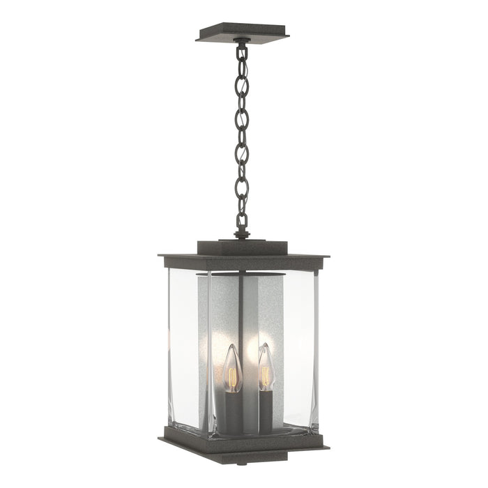 Kingston Outdoor Large Lantern in Coastal Natural Iron with Translucent Vintage Platinum Accent - 356840-SKT-20-81-ZM0703 by Hubbardton Forge