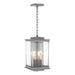 Kingston Outdoor Large Lantern in Coastal Burnished Steel with Translucent Vintage Platinum Accent - 356840-SKT-78-81-ZM0703 by Hubbardton Forge