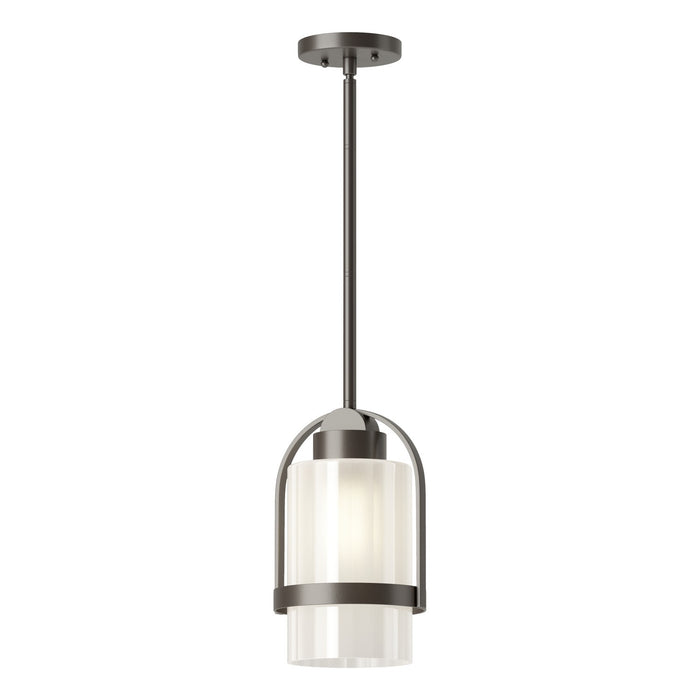 Alcove Outdoor Pendant in Coastal Dark Smoke - 362555-SKT-MULT-77-FD0744 by Hubbardton Forge