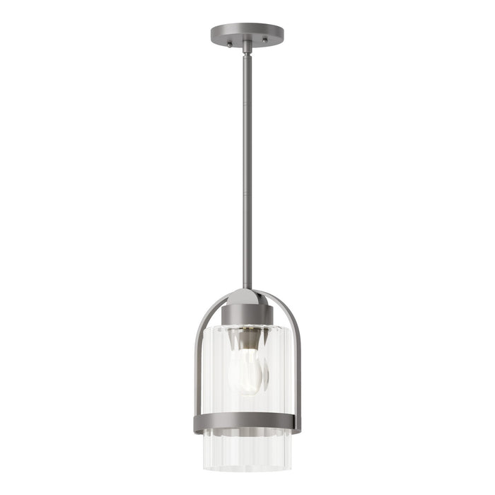 Alcove Outdoor Pendant in Coastal Burnished Steel - 362555-SKT-MULT-78-ZM0744 by Hubbardton Forge