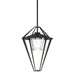 Stellar Large Outdoor Pendant/Semi-Flush in Coastal Black - 362651-SKT-MULT-80-ZM0727 by Hubbardton Forge