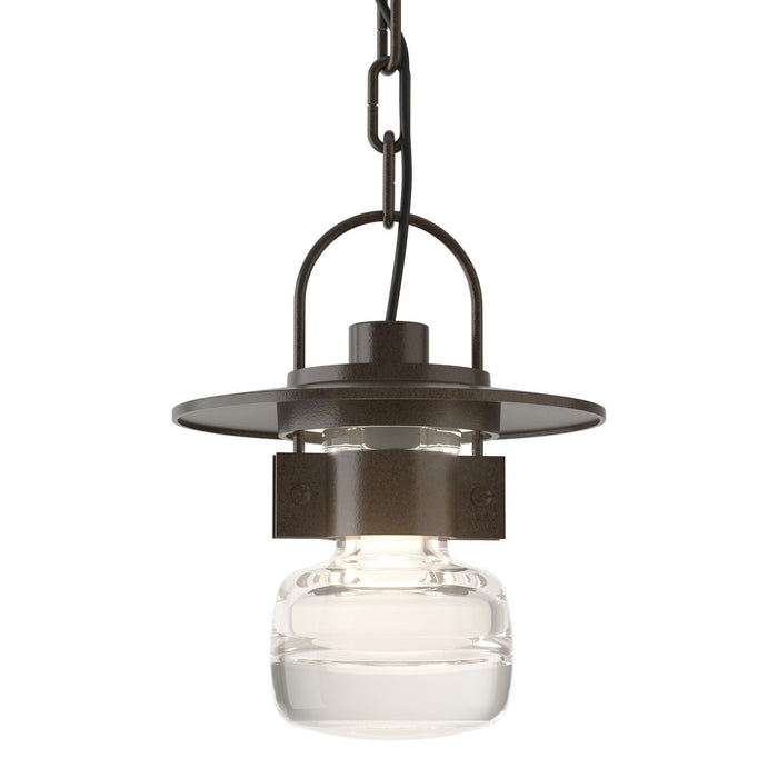 Mason Outdoor Ceiling Fixture in Coastal Oil Rubbed Bronze - 363003-SKT-14-ZM0448 by Hubbardton Forge