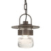 Mason Outdoor Ceiling Fixture in Coastal Dark Smoke - 363003-SKT-77-ZM0448 by Hubbardton Forge