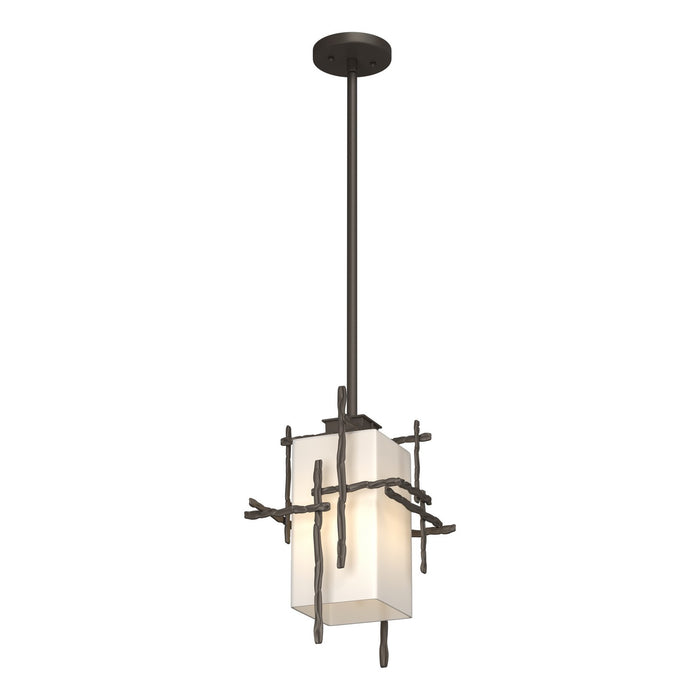 Tura Outdoor Pendant in Coastal Dark Smoke - 363015-SKT-MULT-77-GG0093 by Hubbardton Forge