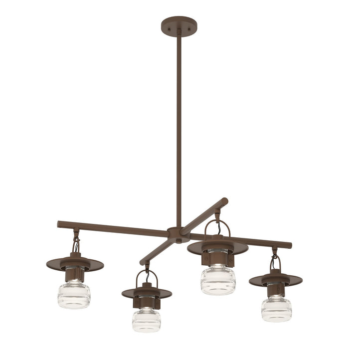 Mason Outdoor 4-Light Pendant in Coastal Bronze - 364212-SKT-MULT-75-ZM0435 by Hubbardton Forge