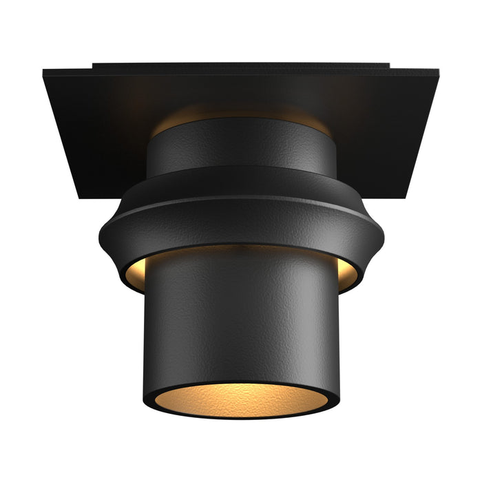 Twilight Small Dark Sky Friendly Outdoor Semi-Flush in Coastal Black - 364901-SKT-80 by Hubbardton Forge