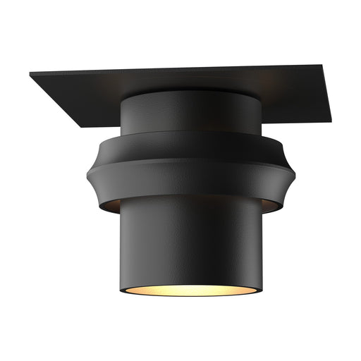 Twilight Dark Sky Friendly Outdoor Semi-Flush in Coastal Black - 364903-SKT-80 by Hubbardton Forge