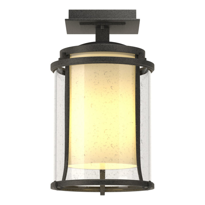 Meridian Outdoor Semi-Flush in Coastal Natural Iron - 365605-SKT-20-ZS0297 by Hubbardton Forge