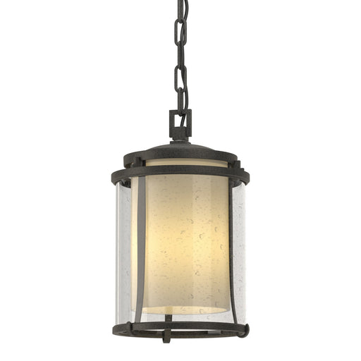 Meridian Outdoor Ceiling Fixture in Coastal Natural Iron - 365610-SKT-20-ZS0297 by Hubbardton Forge