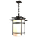 Banded Large Outdoor Fixture in Coastal Oil Rubbed Bronze - 365894-SKT-14-GG0148 by Hubbardton Forge