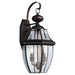 Lancaster Two Light Outdoor Wall Lantern in Antique Bronze