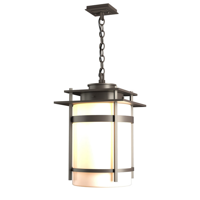 Banded Large Outdoor Fixture in Coastal Dark Smoke - 365894-SKT-77-GG0148 by Hubbardton Forge