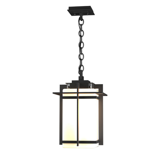 Tourou Large Outdoor Ceiling Fixture in Coastal Black - 366007-SKT-80-GG0112 by Hubbardton Forge