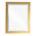 Metra Large Beveled Mirror in Modern Brass - 710118-86 by Hubbardton Forge