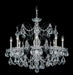 Schonbek Century 8-Light Chandelier in Black (1707-51)