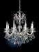 Schonbek La Scala 8-Light Chandelier in Black (5073-51)