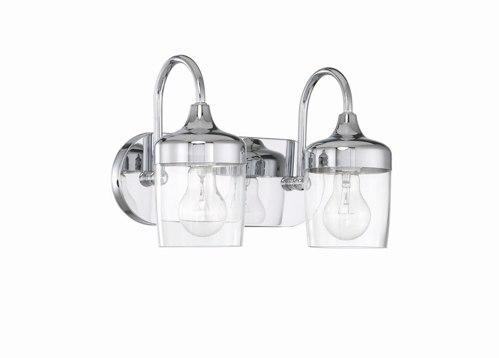 58102-CH - Wrenn 2-Light Vanity in Chrome by Craftmade