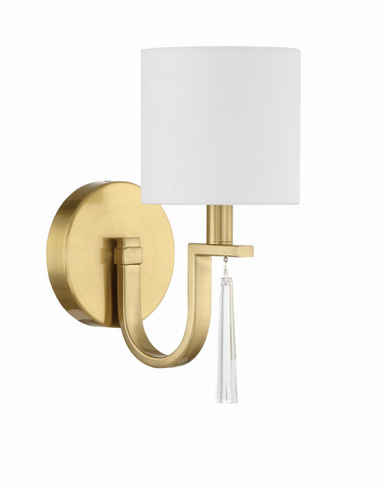 58261-SB - Fortuna 1-Light Wall Sconce in Satin Brass by Craftmade