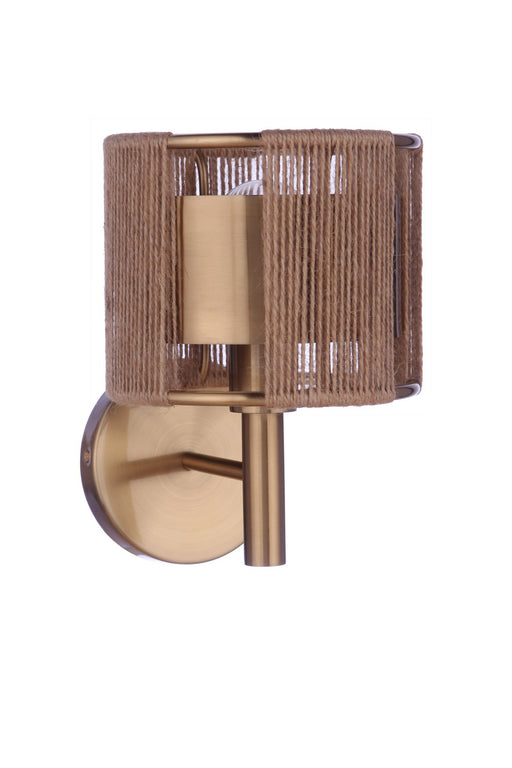 59061-SB - Kensey 1-Light Wall Sconce in Satin Brass by Craftmade