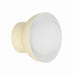 59161-CW - Ventura Dome 1-Light Wall Sconce in Cottage White by Craftmade