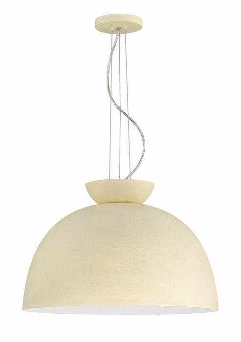 59192-CW - Ventura Dome 1-Light Pendant in Cottage White by Craftmade