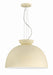 59192-CW - Ventura Dome 1-Light Pendant in Cottage White by Craftmade