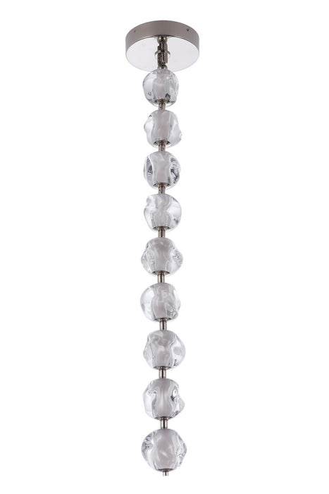 Craftmade Jackie LED Pendant in Polished Nickel (59492-PLN-LED)