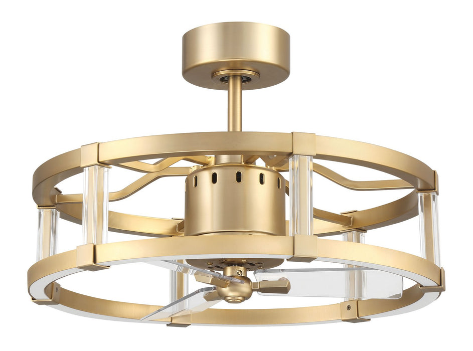 ALS24SB3 - Alexis 18" Ceiling Fan in Satin Brass by Craftmade