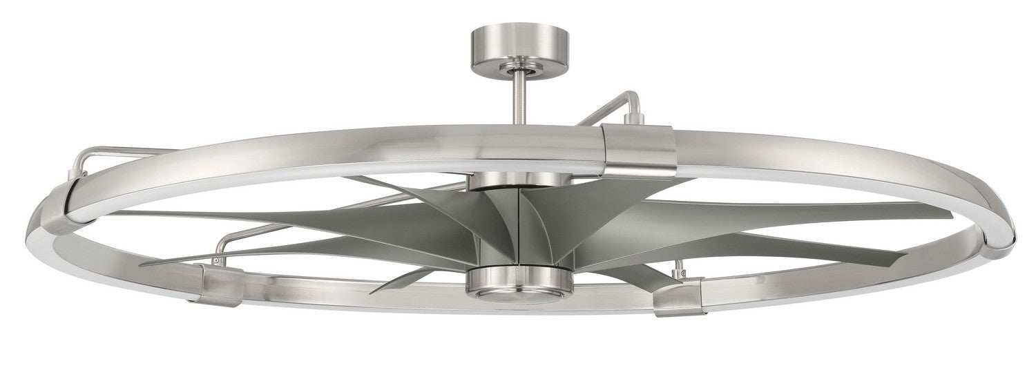 AXL57BNK8 - Axel 52" Ceiling Fan in Brushed Polished Nickel by Craftmade