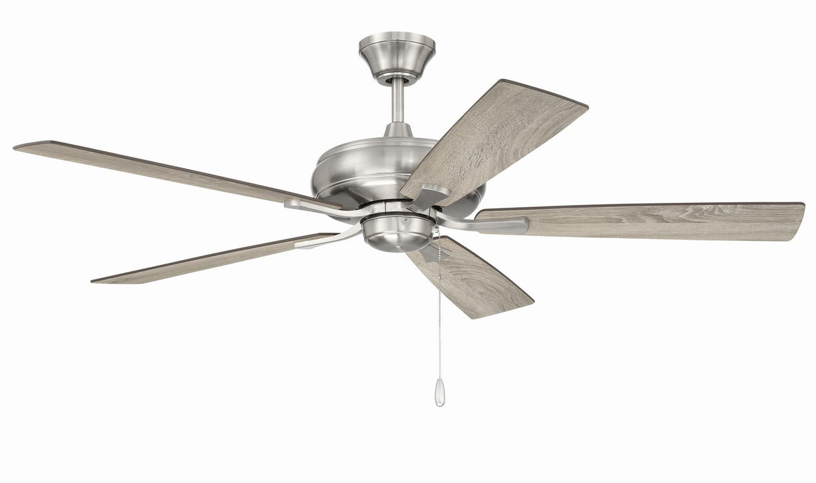 ECF52BNK5-DWWLN - Eos 52" Ceiling Fan in Brushed Polished Nickel by Craftmade