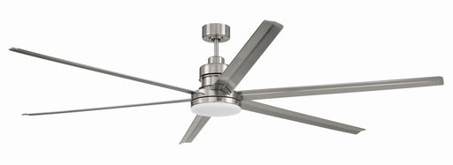 MND80BNK6 - Mondo 80" Ceiling Fan in Brushed Polished Nickel by Craftmade