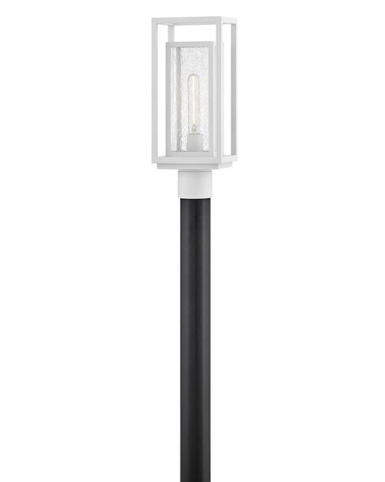 1001TW- Republic LED Post Mount in Textured White by Hinkley Lighting