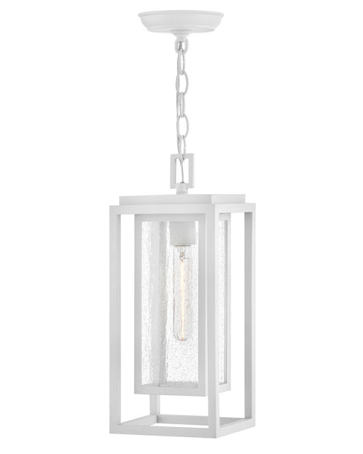 1002TW- Republic LED Hanging Lantern in Textured White by Hinkley Lighting