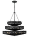 42308BK-BK- Ophelia LED Chandelier in Black by Hinkley Lighting