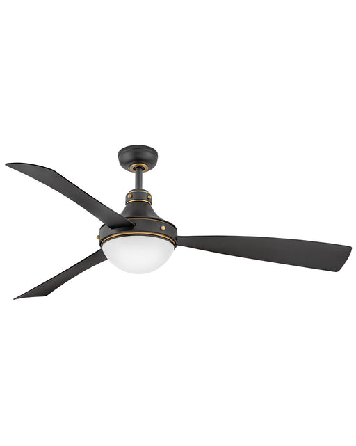 905962FMB-LWD - Oliver 62" LED Smart Fan in Matte Black by Hinkley Lighting