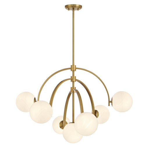 1-3319-7-322 - Marias 7-Light Chandelier in Warm Brass by Savoy House