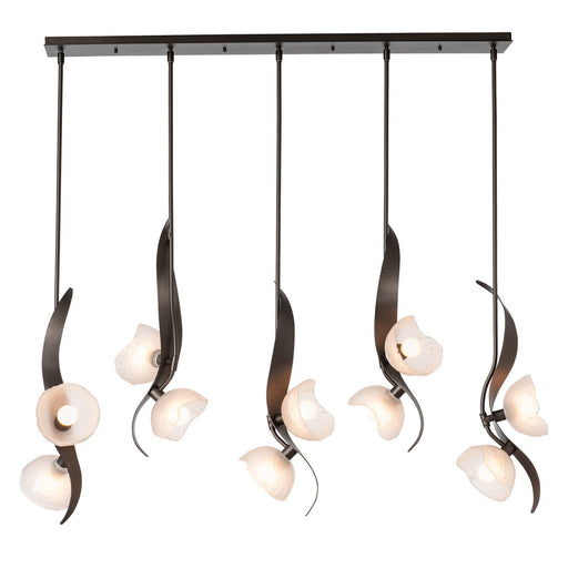 Mika 10-Light Pendant in Oil Rubbed Bronze - 131098-SKT-MULT-14-FD0791 by Hubbardton Forge