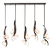 Mika 10-Light Pendant in Oil Rubbed Bronze - 131098-SKT-MULT-14-FD0791 by Hubbardton Forge