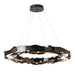 Trove LED Circular Pendant in Ink - 139861-LED-STND-89-CR by Hubbardton Forge